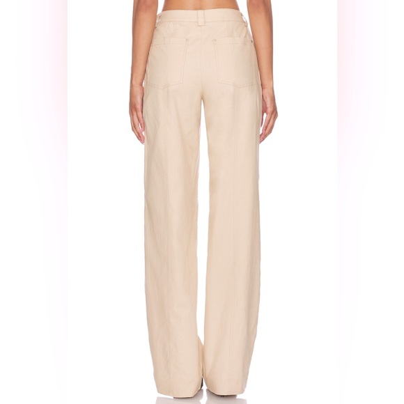 NWT CAMILA COELHO Matilde Pant in Sand - Picture 4 of 9